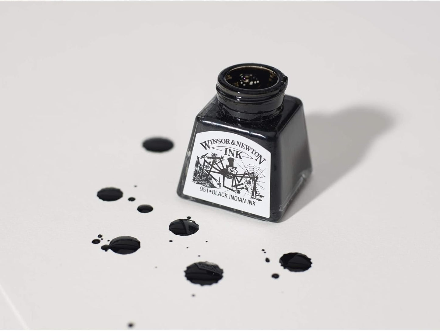 Winsor & Newton Drawing Ink 14 ml Bottle, White (974)