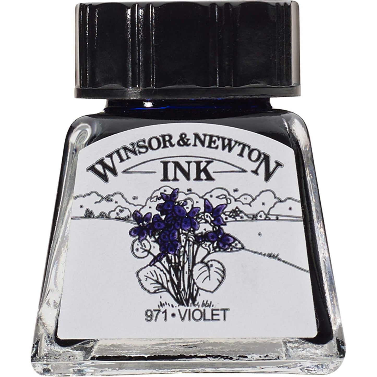 Winsor & Newton Drawing Ink 14 ml Bottle, White (974)