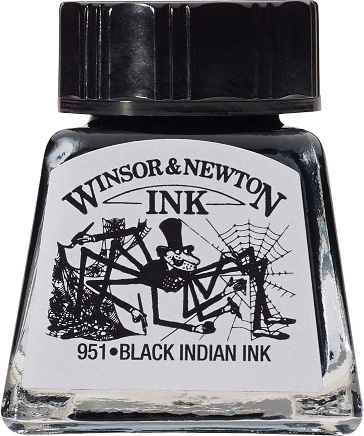 Winsor & Newton Drawing Ink 14 ml Bottle, White (974)