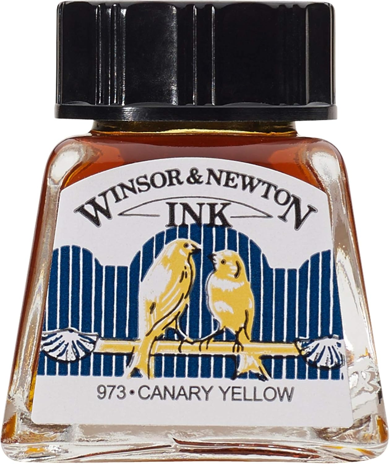 Winsor & Newton Drawing Ink 14 ml Bottle, White (974)