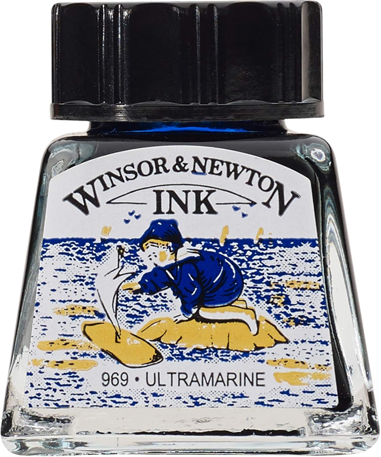 Winsor & Newton Drawing Ink 14 ml Bottle, White (974)