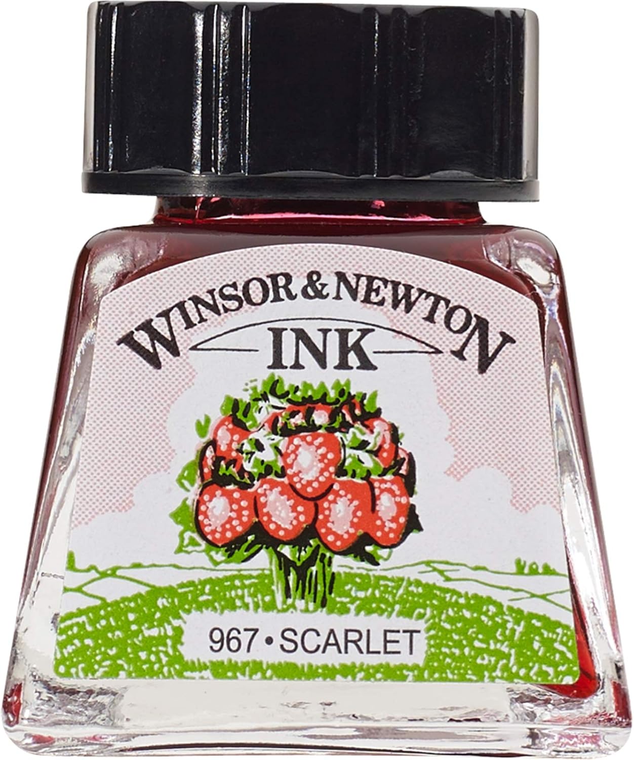 Winsor & Newton Drawing Ink 14 ml Bottle, White (974)