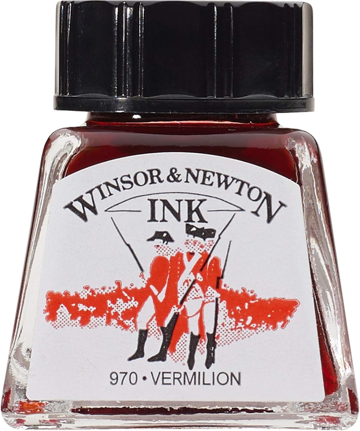 Winsor & Newton Drawing Ink 14 ml Bottle, White (974)