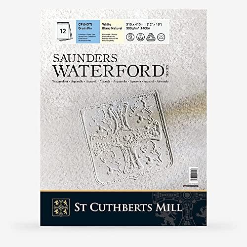 St Cuthberts Mill Saunders Waterford Watercolour Paper 300 g/m²