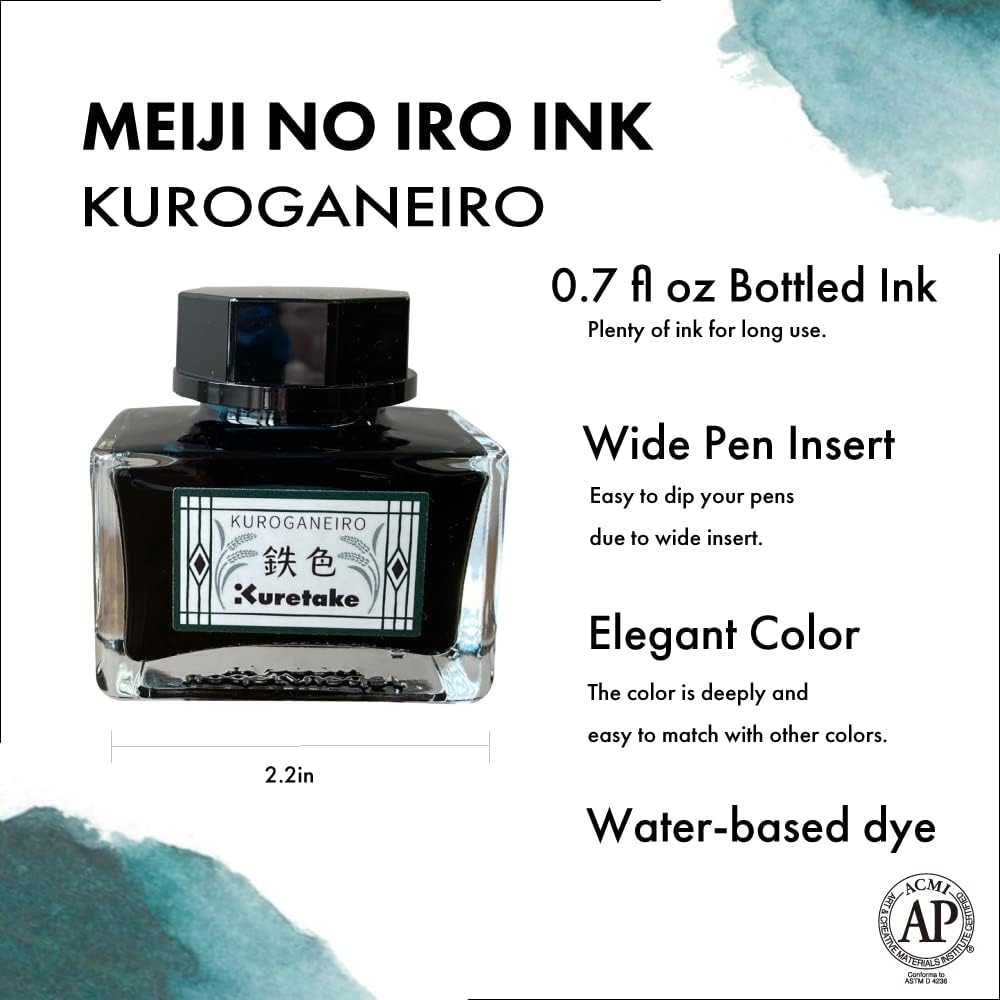 Ink-café MEIJI NO IRO ARAISHU Ink Bottle 20g