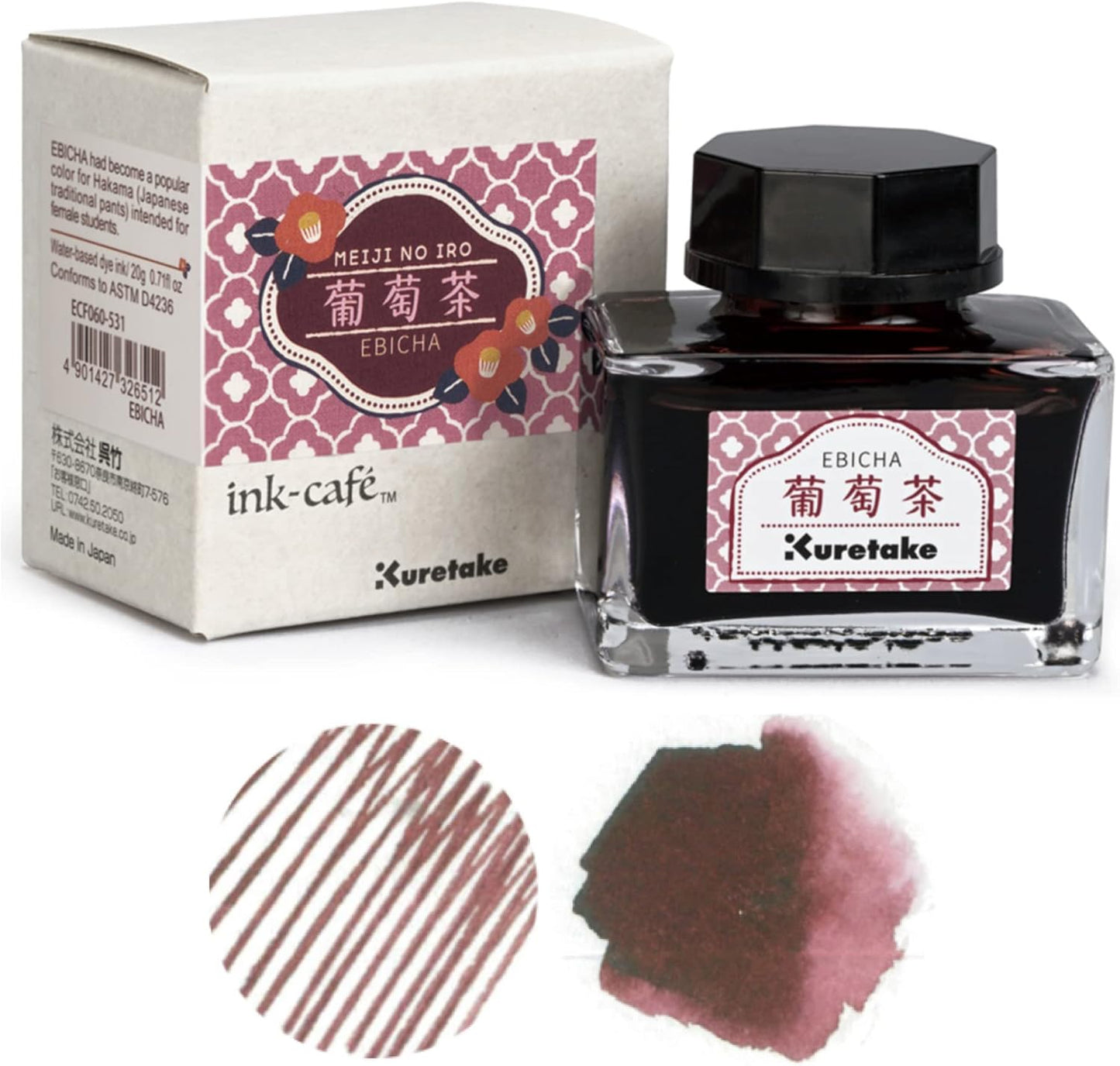 Ink-café MEIJI NO IRO ARAISHU Ink Bottle 20g