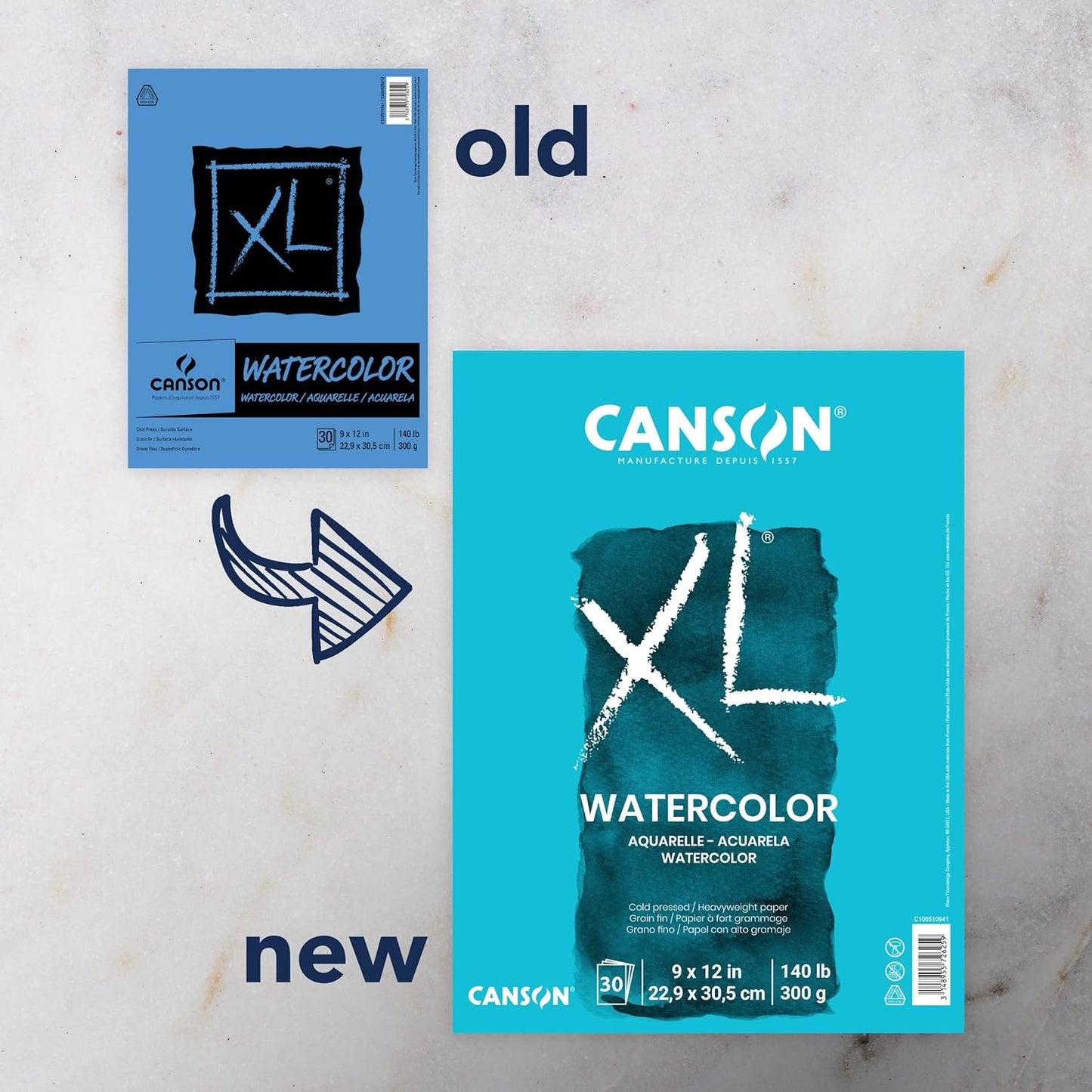 Canson XL Series Watercolor Textured Paper Pad