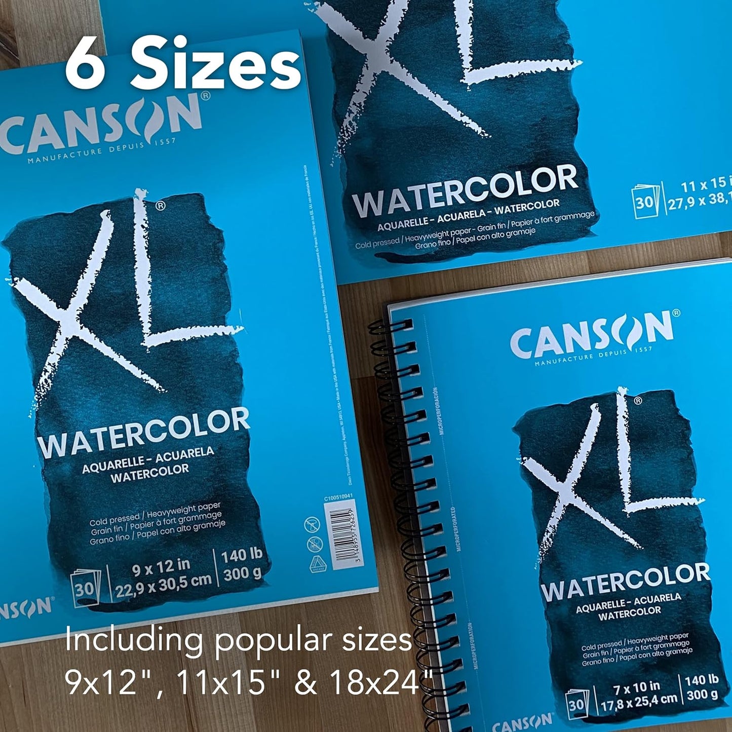 Canson XL Series Watercolor Textured Paper Pad