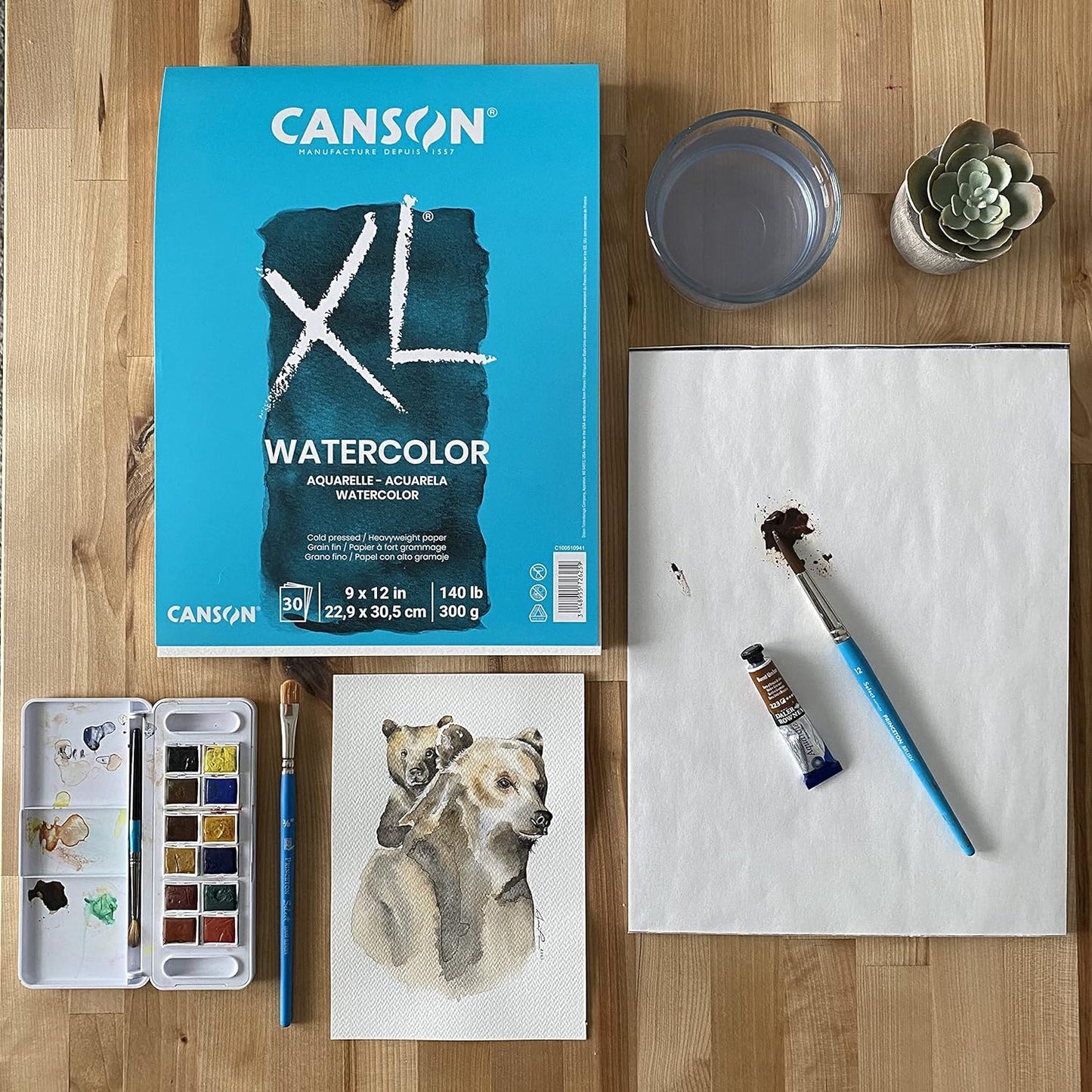 Canson XL Series Watercolor Textured Paper Pad