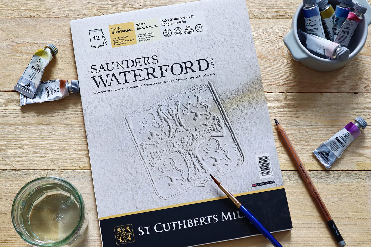 St Cuthberts Mill Saunders Waterford Watercolour Paper 300 g/m²