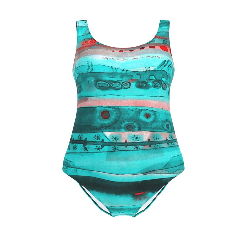 SwimsuitSouthern Horizons One Piece Bathing SuitFCKcreative